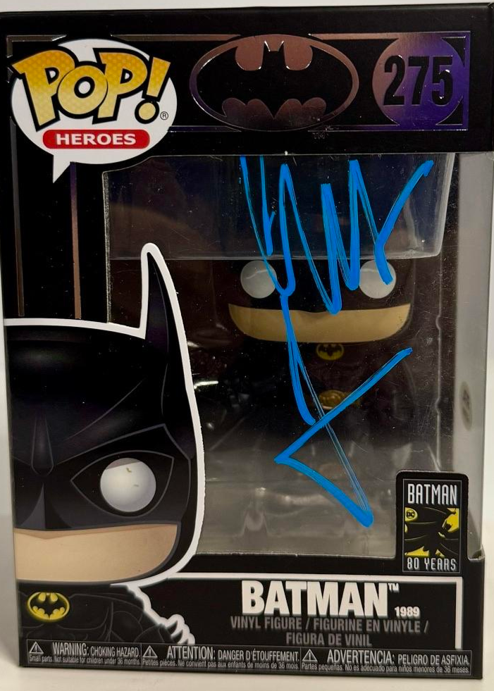 Christian Bale Signed Funko Pop #275 "Batman" - PSA COA